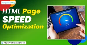 HTML Page Speed Optimization